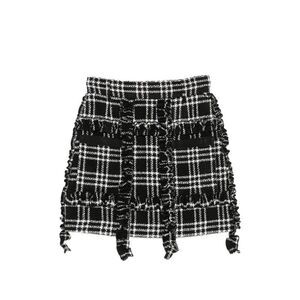 Alessandro Enriquez Women Checked Short Skirt